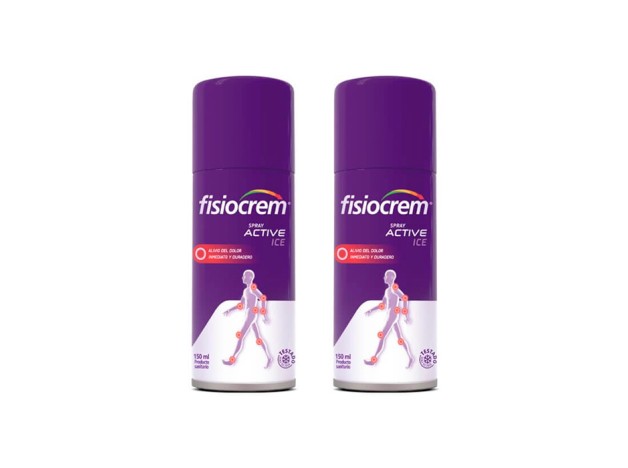 Fisiocrem Spray Active Ice Duplo 2x150 ml