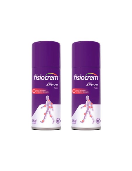 Fisiocrem Spray Active Ice Duplo 2x150 ml