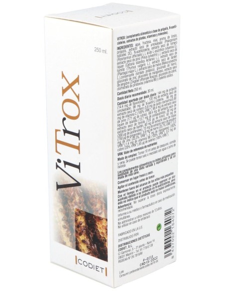 Codiet Vitrox Jarabe 250Ml