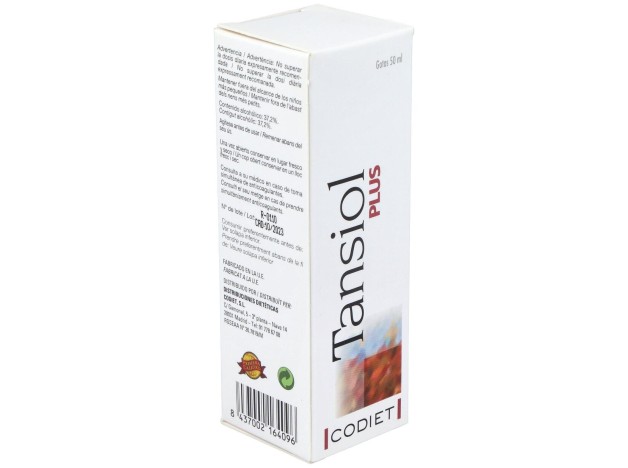 Codiet Tansiol Plus Gotas 50 Ml