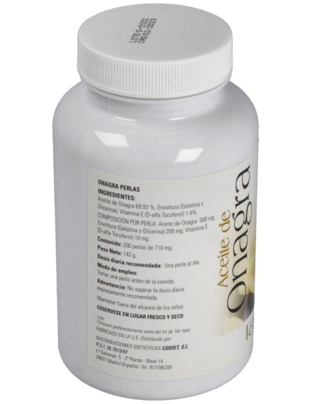 Codiet Onagra 200Caps