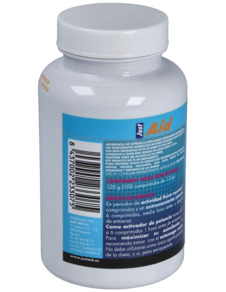 Just Aid Amino Aid Bcaa Aminoacidos Ramificados 100Comp