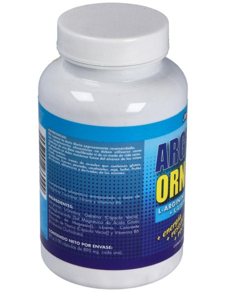 Arginina+Ornitina (Aminoacidos) 100Comp.