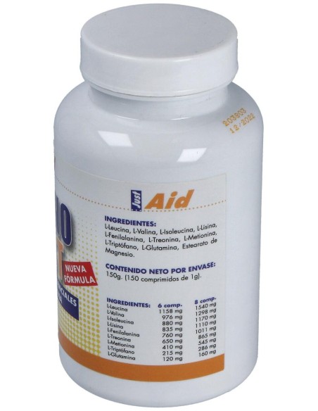 Amino Just Eaa (Aminoacidos Esenciales) 150Comp.
