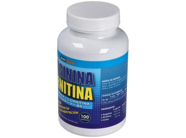 Arginina+Ornitina (Aminoacidos) 100Comp.