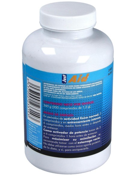 Just Aid Amino Aid Bcaa Aminoacidos Ramificados 300Comp