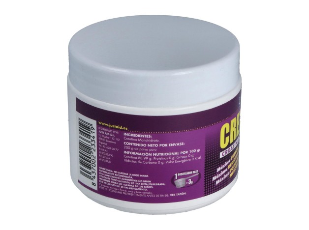 Creatina 0 (Monohidrato Pura) 200Gr.Polvo