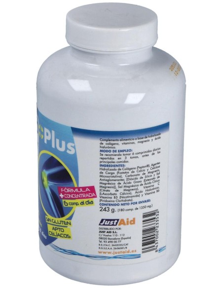 Colaid Plus Colageno,Ac.Hialuronico 180Comp.