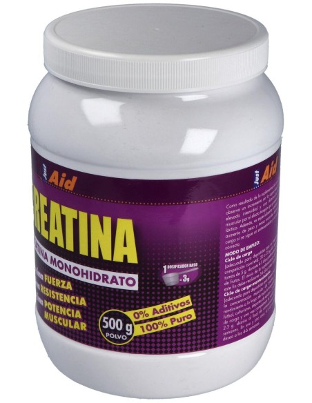 Just Aid Creatina 0 Monohidrato Pura 500Gpolvo