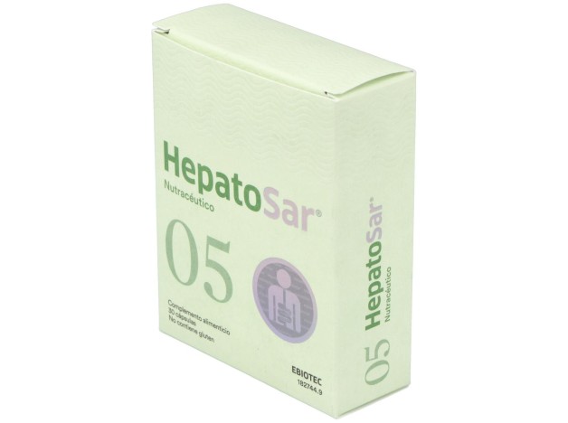 Ebiotec Hepatosar 30 Perlas
