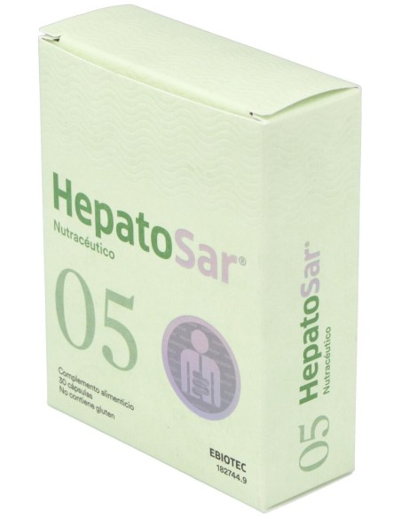 Ebiotec Hepatosar 30 Perlas