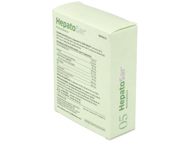 Ebiotec Hepatosar 30 Perlas