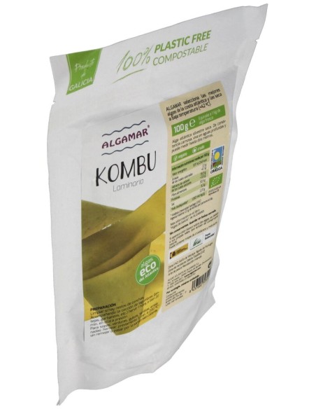 Algamar Algas Ecológica Kombu 100G