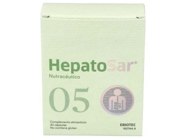 Ebiotec Hepatosar 30 Perlas