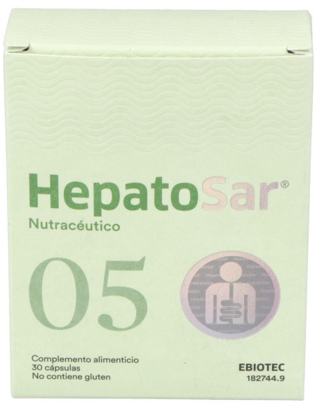 Ebiotec Hepatosar 30 Perlas