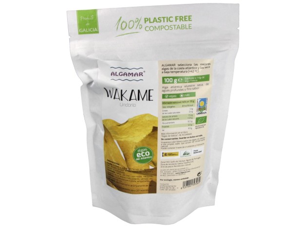 Algamar Algas Wakame Ecológica 100G