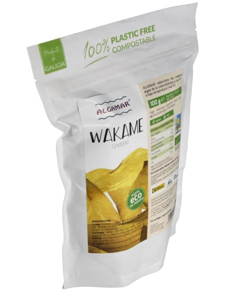 Algamar Algas Wakame Ecológica 100G