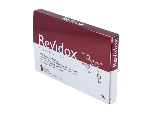 Revidox Antioxidante Stilvid 84%, 30 Cápsulas
