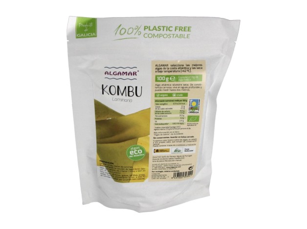 Algamar Algas Ecológica Kombu 100G