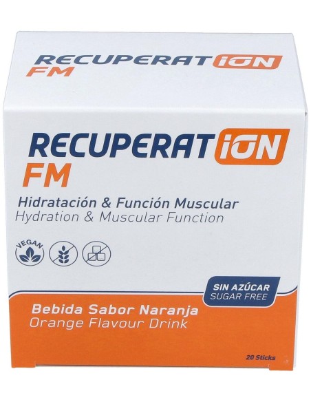 Recuperat-Ion Fm Sabor Naranja Sin Azúcar, 20 Sobres