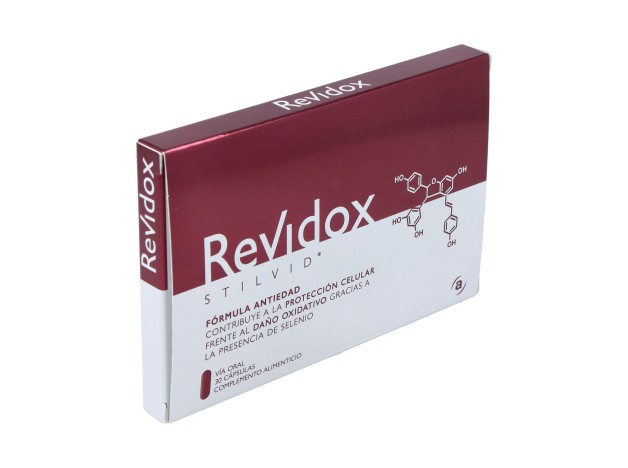 Revidox Antioxidante Stilvid 84%, 30 Cápsulas