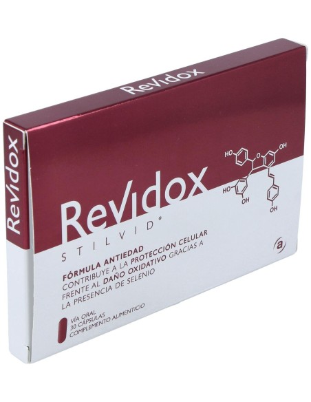 Revidox Antioxidante Stilvid 84%, 30 Cápsulas