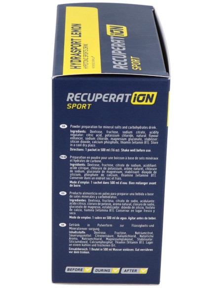 Recuperat-Ion Hydrasport Sabor Limón 12 Sobres