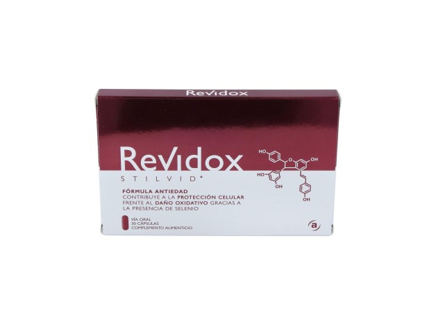 Revidox Antioxidante Stilvid 84%, 30 Cápsulas