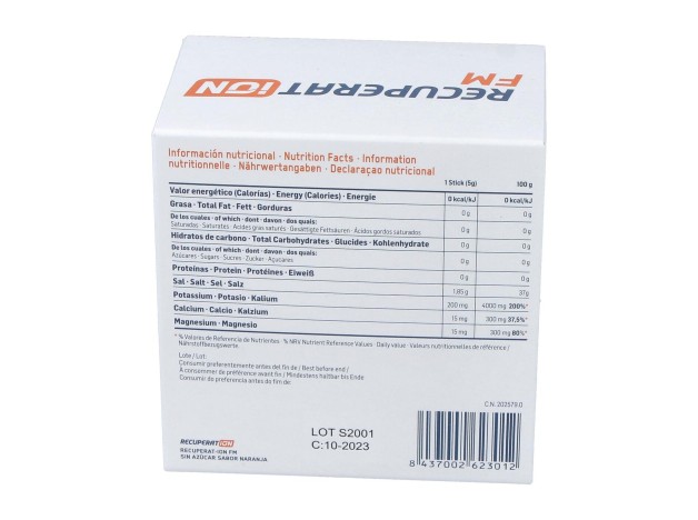 Recuperat-Ion Fm Sabor Naranja Sin Azúcar, 20...