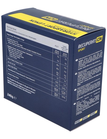 Recuperat-Ion Hydrasport Sabor Limón 12 Sobres