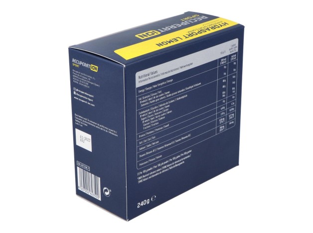 Recuperat-Ion Hydrasport Sabor Limón 12 Sobres