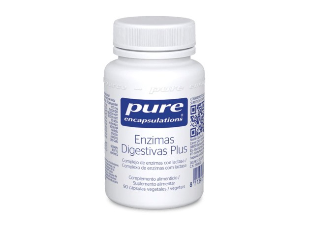Pure Encapsulations Enzimas Digestivas Plus 90 Cápsulas