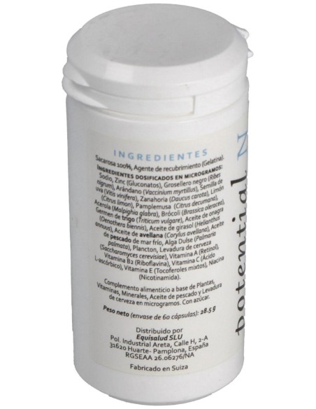Equisalud Ojovital 60 Cáp