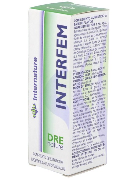 Drenature Interfem 30Ml.Gotas