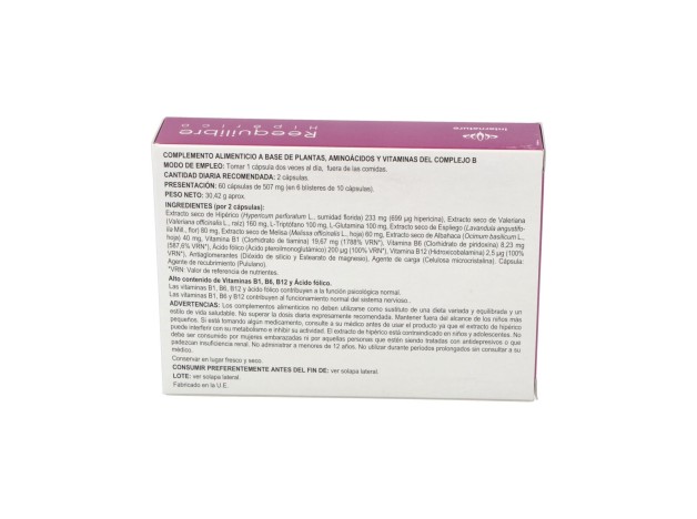 Internature Reequilibre 60Cap