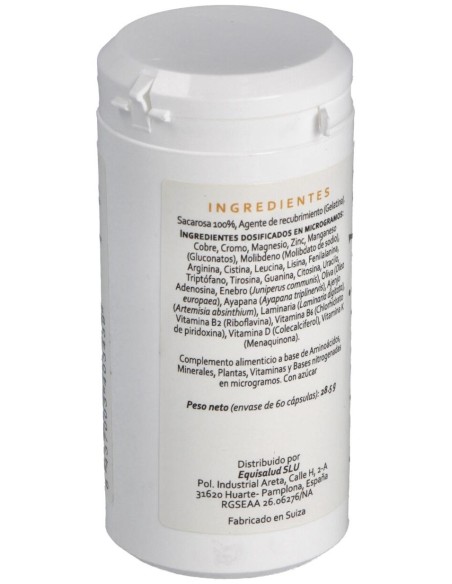 Equisalud Pancrevital 60 Cáp