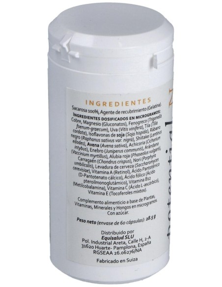 Equisalud Glucevital 60 Cáp