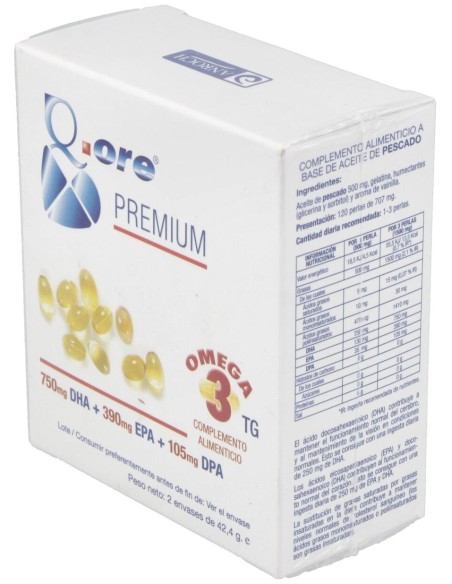 Anroch Fharma Qore Premium 120 Perlas