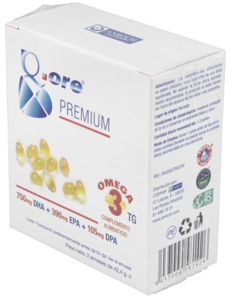 Anroch Fharma Qore Premium 120 Perlas