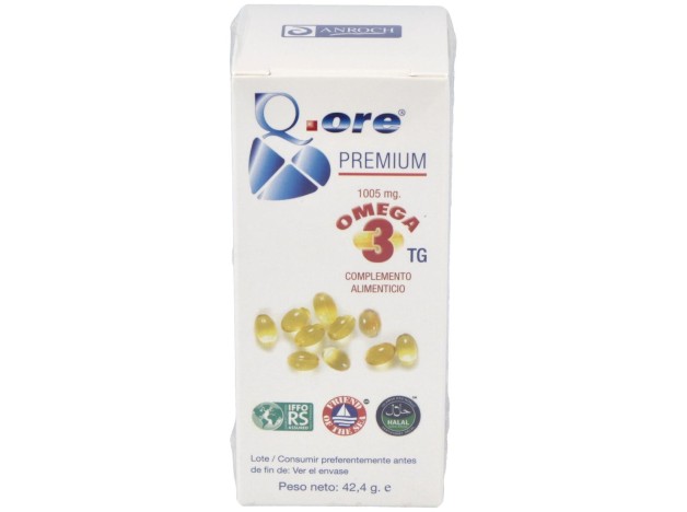 Q.Ore Premium Omega 3 60Perlas