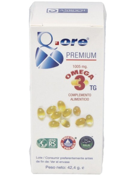 Q.Ore Premium Omega 3 60Perlas