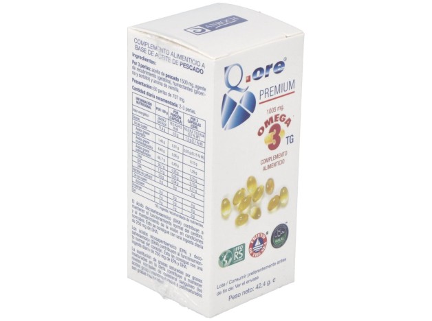 Q.Ore Premium Omega 3 60Perlas