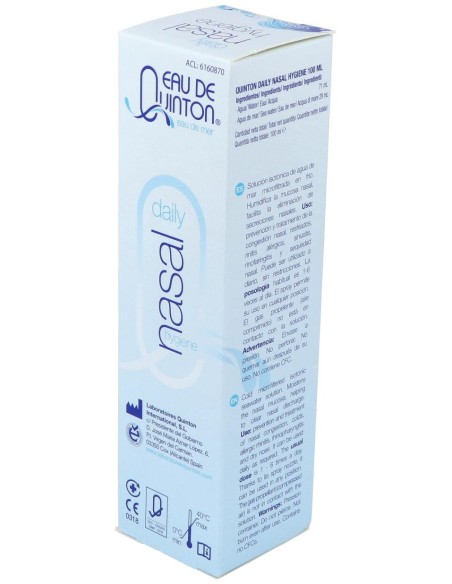 Quinton Daily Nasal Hygiene Isotonico Spray 100Ml