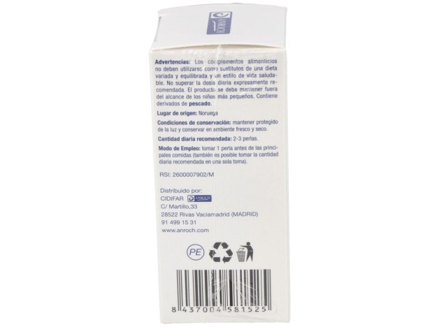 Q.Ore Premium Omega 3 60Perlas