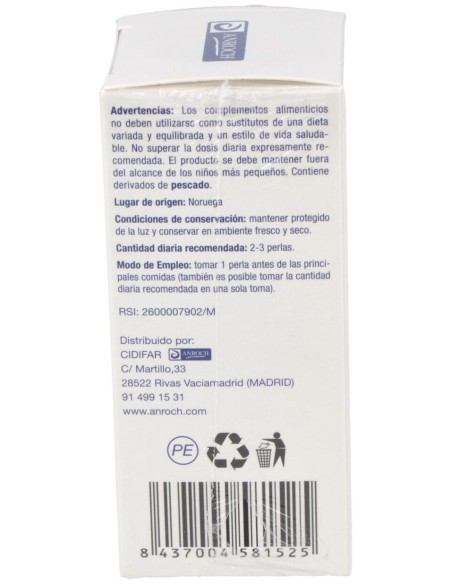 Q.Ore Premium Omega 3 60Perlas