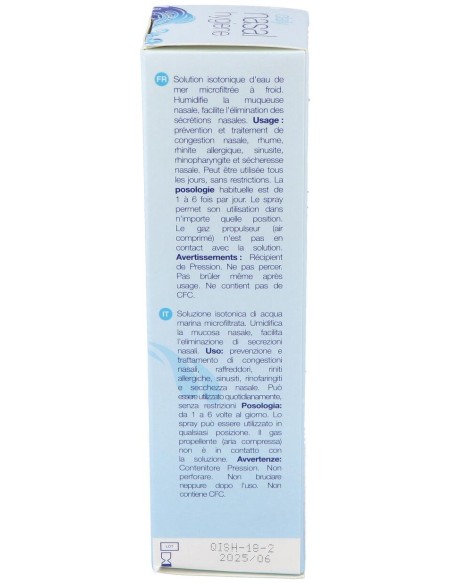 Quinton Daily Nasal Hygiene Isotonico Spray 100Ml