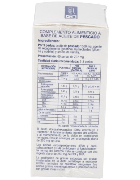 Q.Ore Premium Omega 3 60Perlas