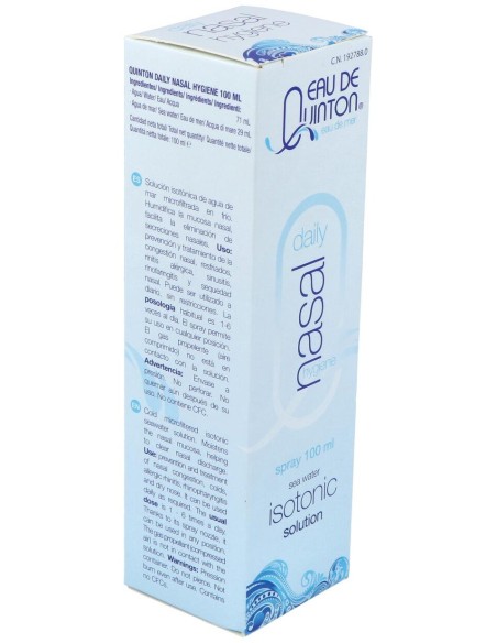 Quinton Daily Nasal Hygiene Isotonico Spray 100Ml