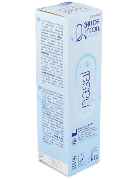 Quinton Daily Nasal Hygiene Isotonico Spray 100Ml
