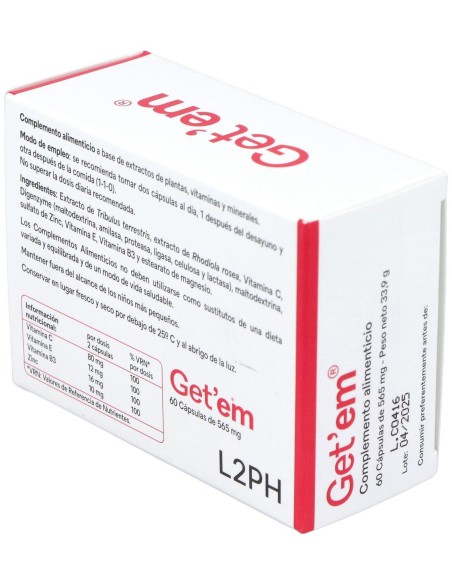 Get’Em® 60Comp Recubiertos